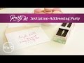 Invitation Addressing Party | Party 101