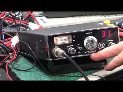 Domico Convoy1 UK CB27/81 CB radio (mobile) -  On The Air Test (customer's set)