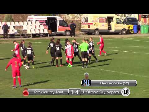 24.11.2019: Piros Security Arad - Universitatea Olimpia Cluj-Napoca (repriza2)