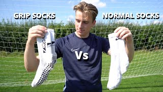 GRIP SOCKS vs NORMAL SOCKS | Do Grip Socks Actually Improve Performance!