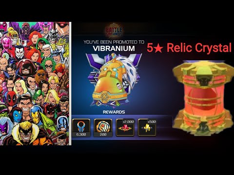 5★ Relic Crystal Opening + 1 6★ Crystal!