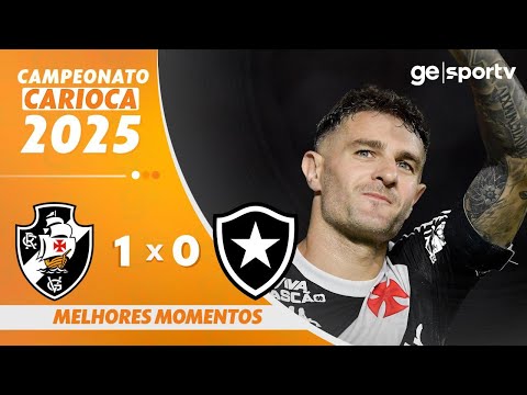 Gols e lances de Vasco da Gama x Botafogo