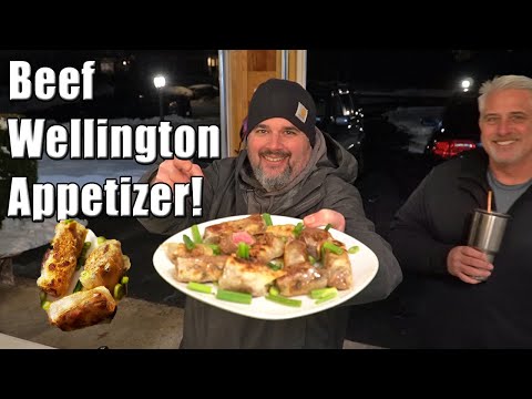Beef Wellington Appetizers - On the Blackstone Griddle!