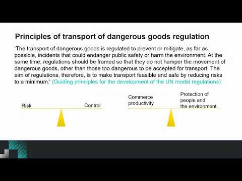 Dangerous Goods: Understanding the Basics