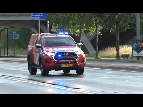 [PRIMEUR] P1 Brandweer Venlo FRB 23-3280 met spoed naar een reanimatie
