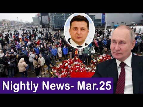 Nightly News Full Broadcast - Mar. 25 | International News | Top English News | News | Global News