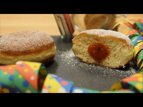 Krapfen - Berliner - Pfannkuchen - Kreppel - Faschingskrapfen perfekt selber machen