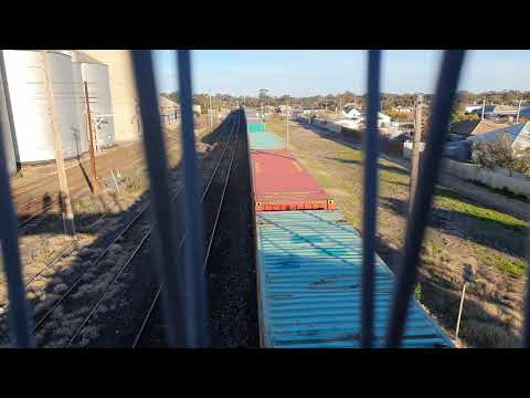 freight train in Dimboola Victoria