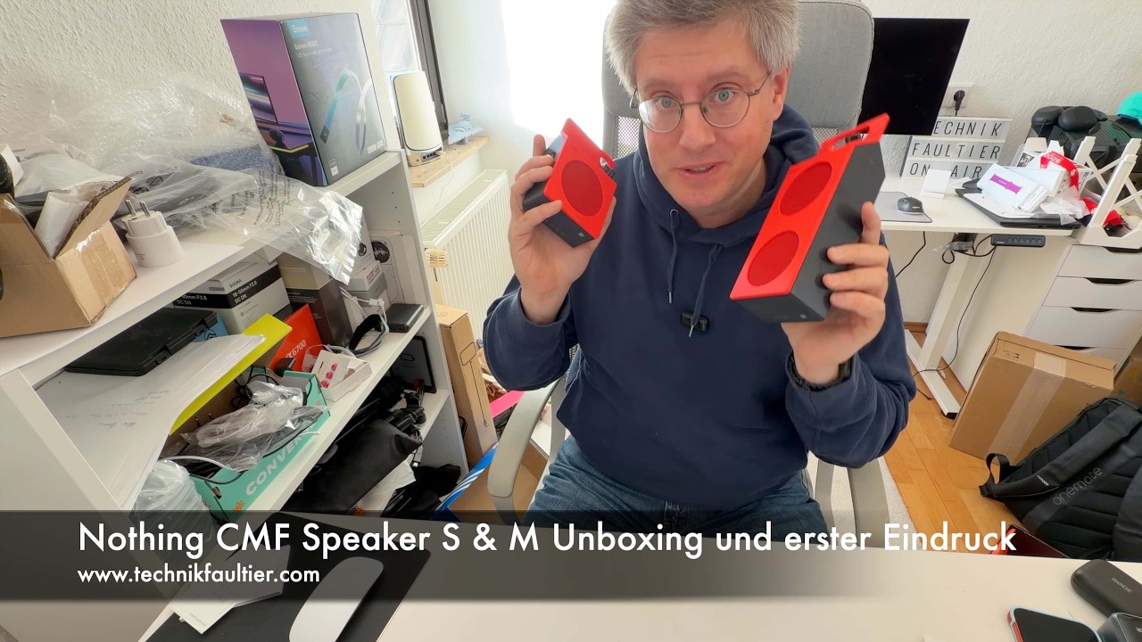 Nothing CMF Speaker S & M Unboxing und erster Eindruck
