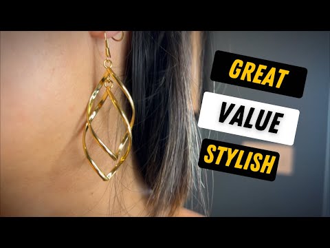 Elegant 18K Gold Swirl Earrings Review: Dazzle with Dangling Boho Glam!