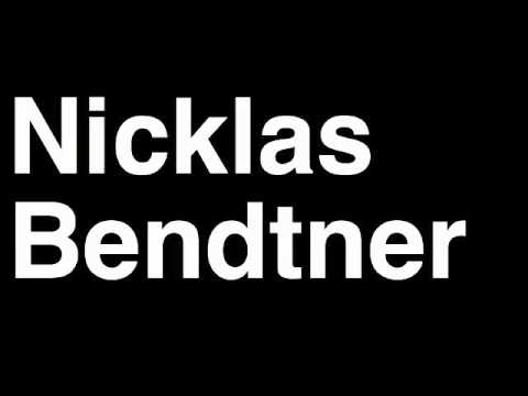 How to Pronounce Nicklas Bendtner Arsenal FC Football Futbol Goal Penalty Kick Yellow Red Card