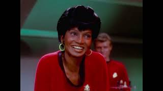 Lt. Uhura (Nichelle Nichols) singing in Star Trek Charlie X - HDR - Fragment