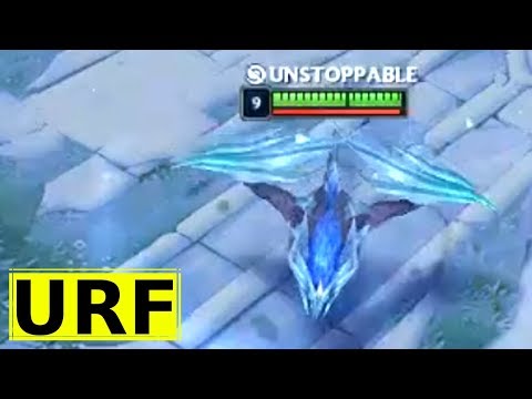 BAD ITEM BUILDS - LoL Snow Battle ARURF on Ice Toboggan Corki and Ice Drake Shyvana  - URF