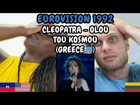 REACTION TO Cleopatra - Olou Tou Kosmou I Elpida (Greece 🇬🇷 Eurovision 1992) | FIRST TIME HEARING