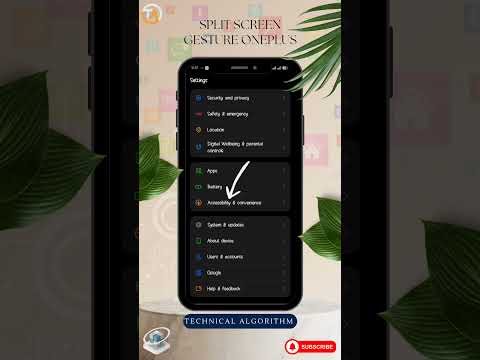 OnePlus Split Screen Gesture: Enable & Use Easily | #oneplus | #shorts