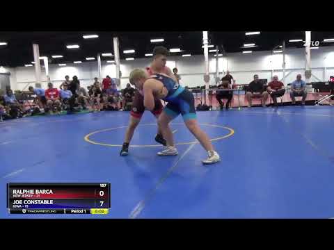 187 Lbs Round 1 (8 Team) - Ralphie Barca, New Jersey Vs Joe Constable, Iowa 5507