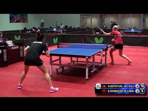 7.КОЦЮР - ШИБАЕВА #RUSSIAN #Championships #tabletennis #настольныйтеннис