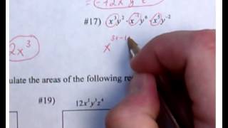 Notes Algebra I Multiply Monomials Day 1 Part 2