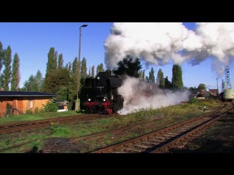 Eisenbahn-Fest Staßfurt 1/2 Dampflok - Zug - Steam Train