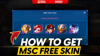 HOW TO GET 2 MSC SKINS FOR FREE | VALENTINA MSC PASS SKIN EVENT