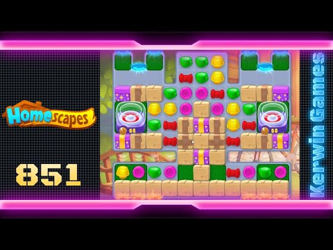 Homescapes Level 851 - No Boosters