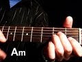 Dzidzio - Сама-сама Тональность (Am) Песни под гитару 