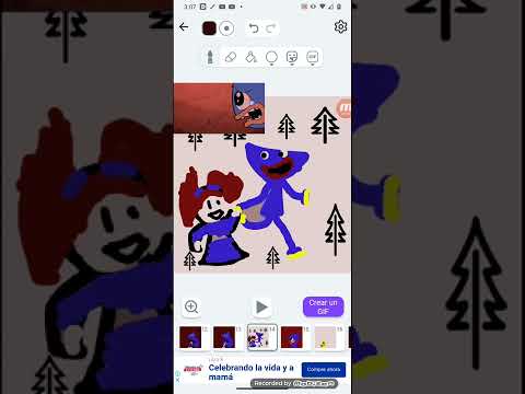 mini animación poppy playtime piensa todo cambio si no hay audio perdon