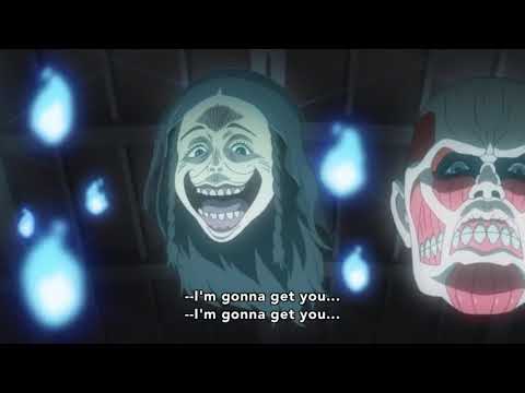 Eren, Mikasa, Reiner & Everyone vs Ghosts   Attack on Titan  Junior High Funny Moments