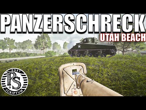 Post Scriptum Utah Beach Defense with Panzerschreck Gameplay