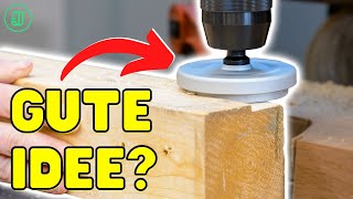 So wird deine STANDBOHRMASCHINE zum DICKENHOBEL! | Jonas Winkler