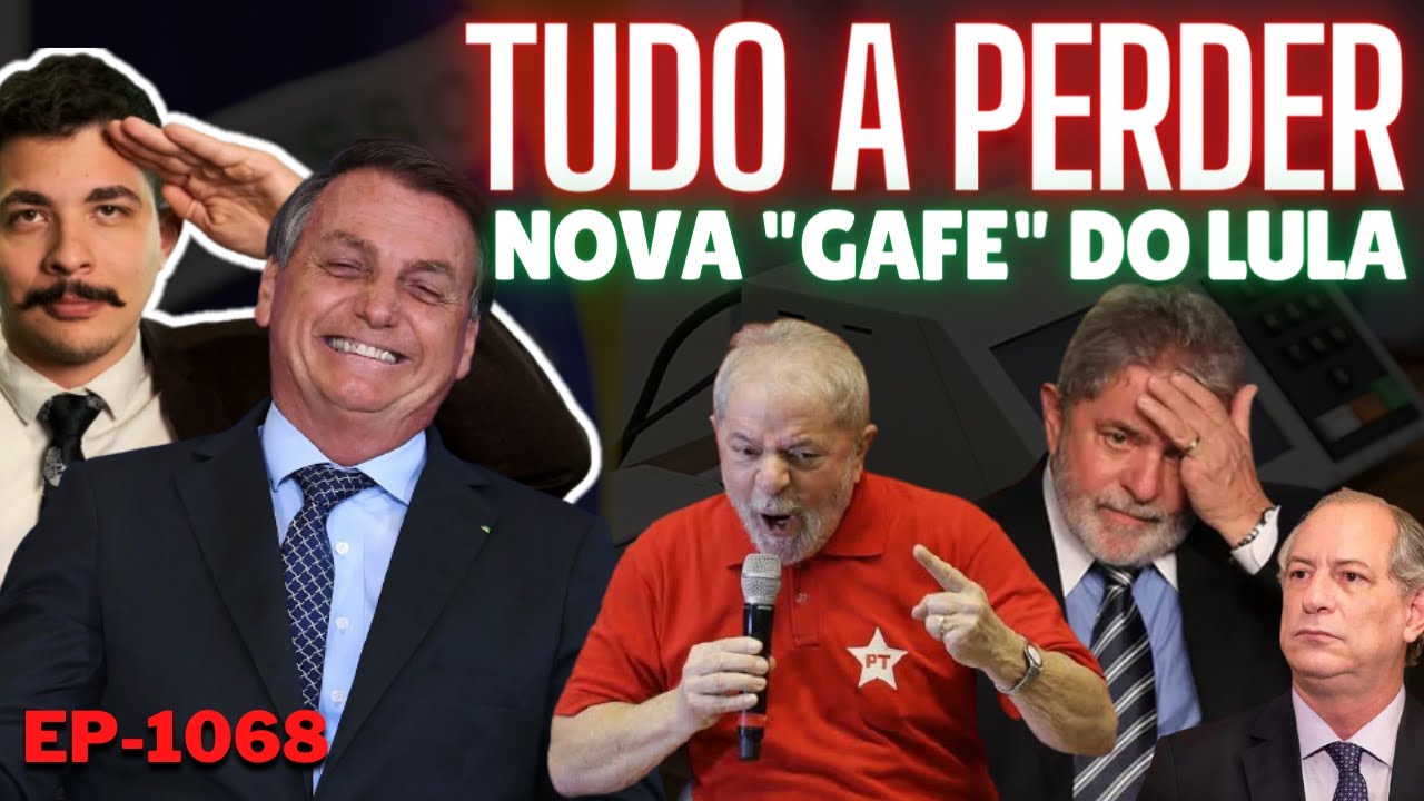 LULA Colocou TUDO a PERDER em Nova "GAFE" + Bolsonaro GANHA Apoios INESPERADOS e tem ONDA FAVORÁVEL.