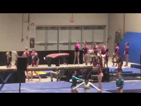 Hannah Ford class of 2021 Cincinnati Gymnastics level 9