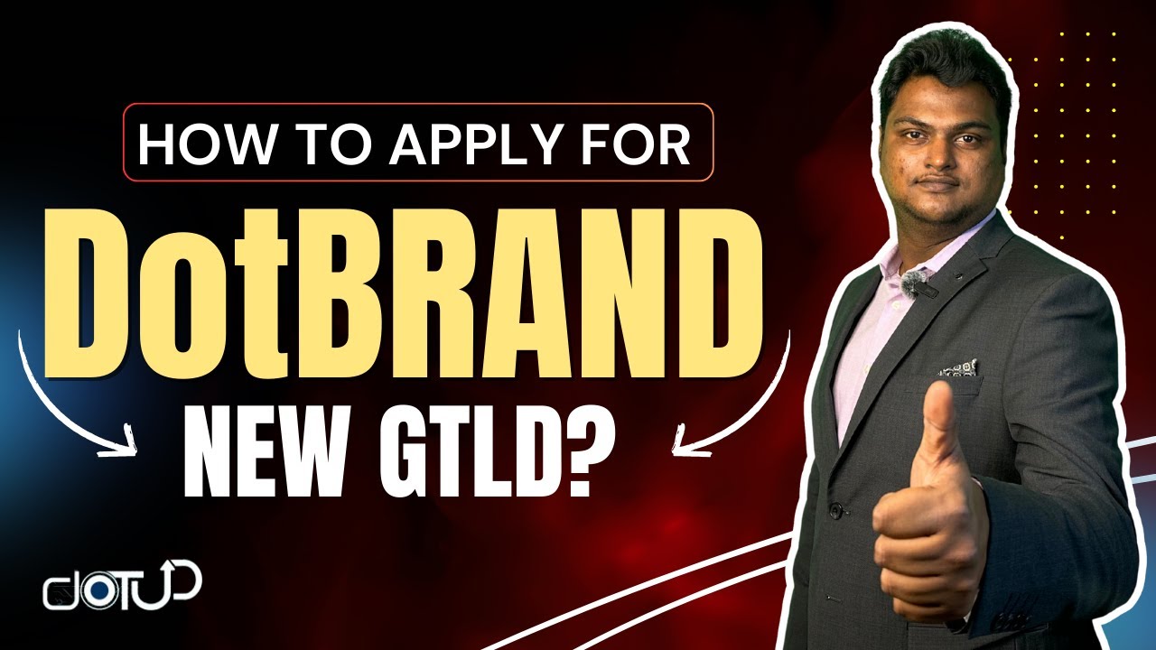 DotBRAND: How to Apply for Dot BRAND Custom Top Level Domain | ICANN New gTLD Program 2026 - Venky