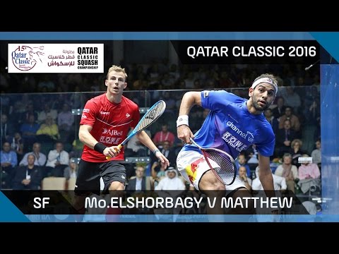 Squash: Mo. ElShorbagy v Matthew - Qatar Classic 2016 SF Highlights