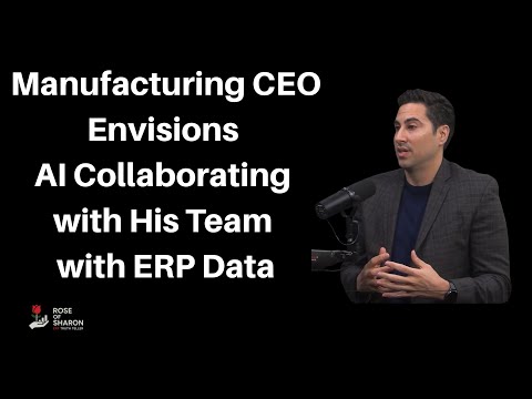 Manufacturing CEO envisions AI agents collaborating with his team and using his ERP data