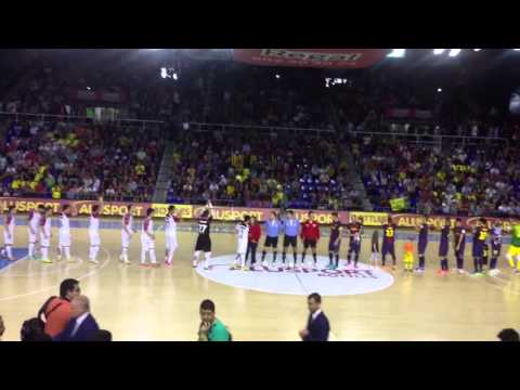 Futbol Club Barcelona Alusport vs Caja Segovia 9/6/13