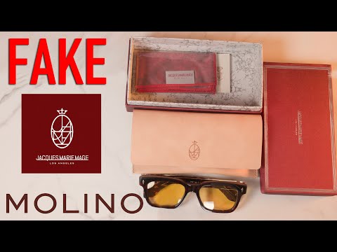 Identifying Fake Jacques Marie Mage Acetate Sunglasses