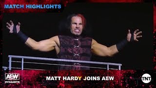 Matt Hardy shocks the Inner Circle with his AEW de