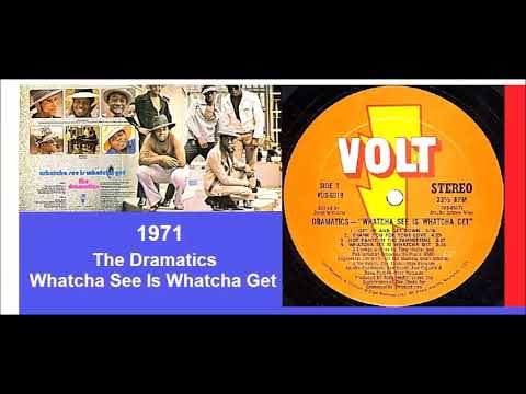 The Dramatics - Whatcha See Is Whatcha Get 'Vinyl'