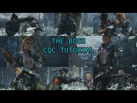 How to CQC The Boss (boss fight tutorial) |  Metal Gear Solid DELTA Snake Eater  ￼￼