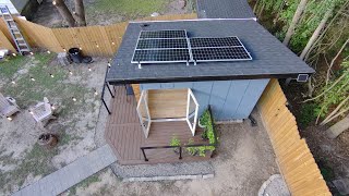 How to install Solar Panels On A Tiny Home