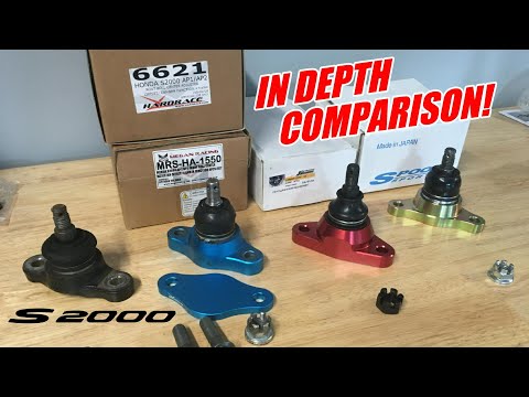 S2000 Offset Front Lower Balljoint Comparison
