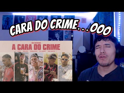 REACTING to A Cara do Crime "NÓS INCOMODA" | English Lyrics  Subtitles