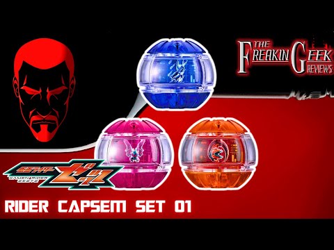 Kamen Rider Zeztz DX RIDER CAPSEM SET 01: EmGo's Reviews