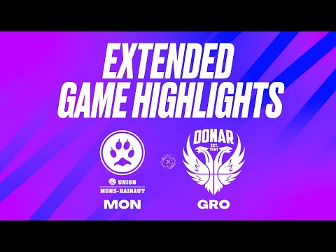 Union Mons-Hainaut vs. Donar Groningen Extended Game Highlights