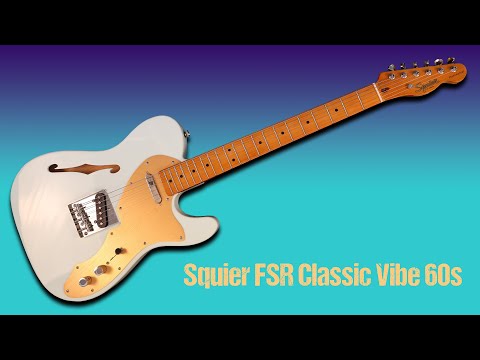 Squier FSR Classic Vibe '60s Telecaster Thinline in Desert Sand image 11