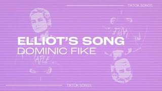 Dominic Fike - Elliot's Song | little star feels like you fell right on my head | TikTok