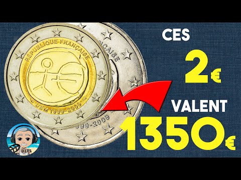 L'EURO LE PLUS CHER ET LE PLUS RARE FRANCAIS 1350€ POUR 2€ ! TOUS LES EURO LES PLUS RENTABLES FRANCE