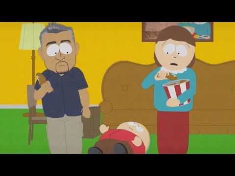 Cesar Millan makes Cartman go into submission #southpark #cesarmillan