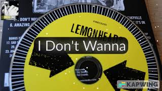 Lemonheads - I Don&#39;t Wanna [karaoke]